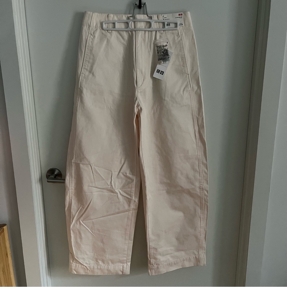 Uniqlo Women’s Wide Fit Curved Pants - Size 10 / 29”